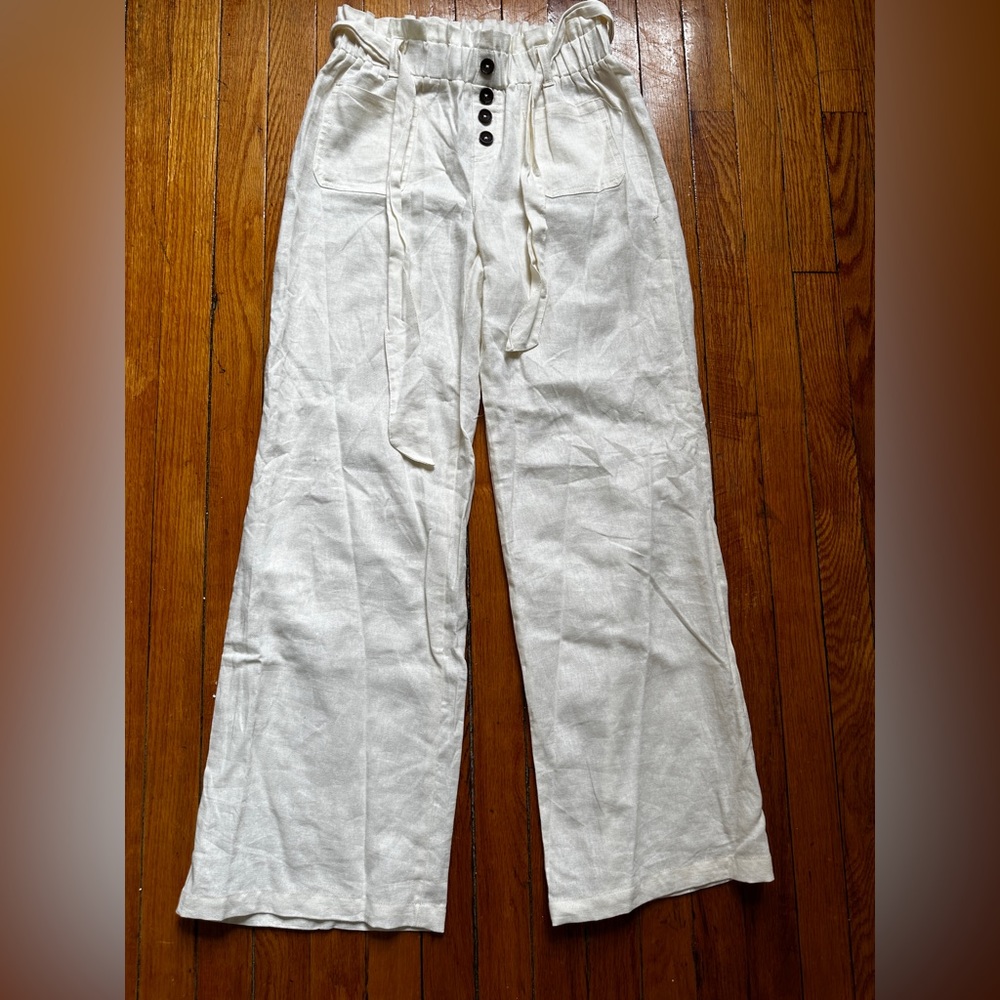 Sincerely Jules Linen pants, excellent condition, size S